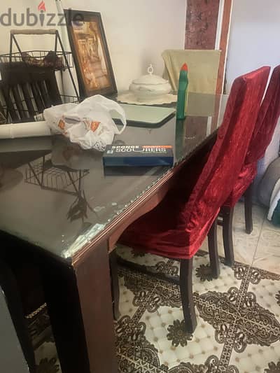 طرابيزة ستة كراسي