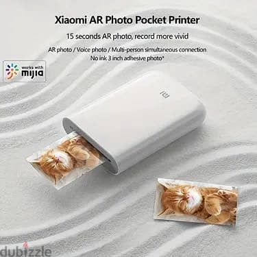 Xiaomi Portable and Photo Printer + 15 photo paper sheets