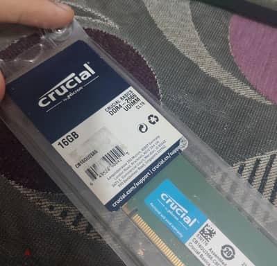 16GB DDR4 2666MHz CL19 for crucial