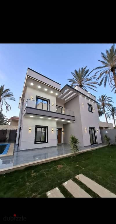 Villa for sale in King Mariout, modern design masterpiece