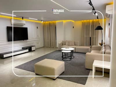 A fully furnished apartment for rent in Zayed Dunes El Sheikh Zayed - with  Panoramic Pool View
