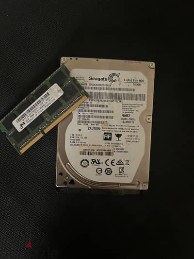 500GB hdd + 2GB ram