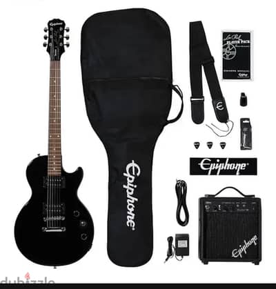 Epiphone les paul edition electric guitar used for 1 week only