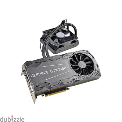 كارت gtx1080ti نسخة تبريد مائي بحالة ممتازة درجة حرارة ٥٧