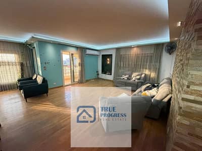 Furnished apartment for sale, 190 sq m, in Degla, Maadi, Street 200, prime location