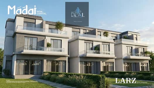 New Zamalek, Directly Next to the Diplomatic District, an International University, and a Five-Star Hotel, in the Most Prime Location of the Newcapita