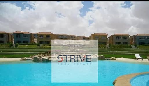 fully finished chalet with prime double View Lagoon and Sea In north coast Sidi Abdel Rahman For sale