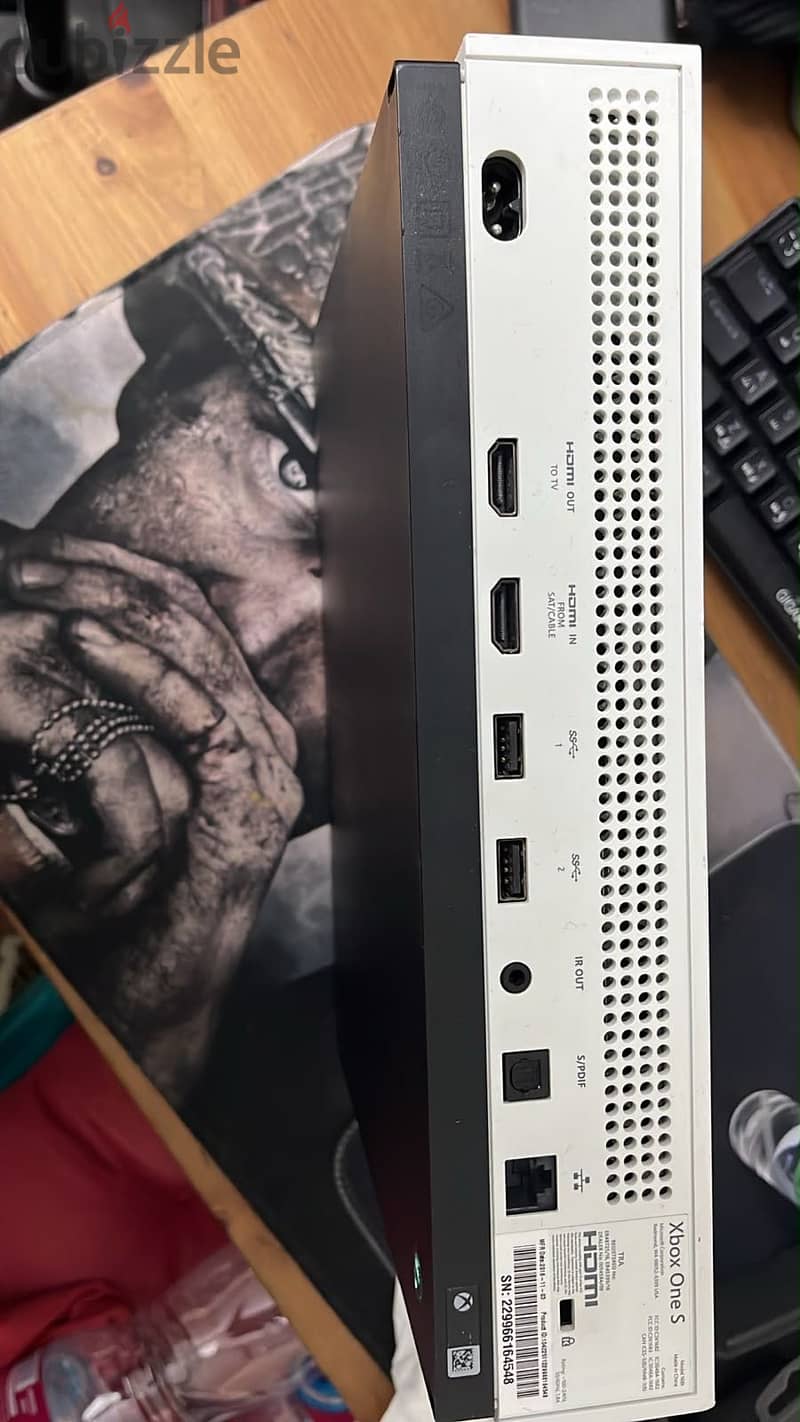 Xbox one s  With 5 games 2