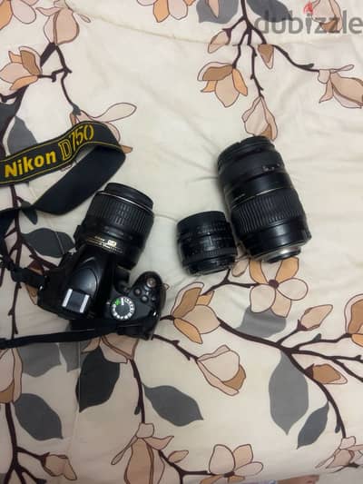 Nikon D3200 +3lenses ( 50mm -18:55 VR - Tamron 70:300)needs shutter re