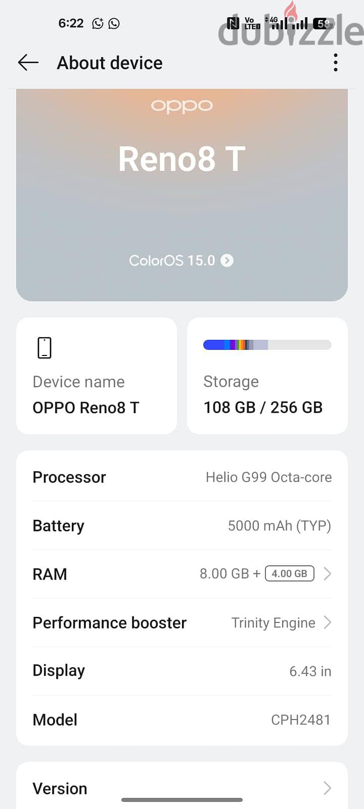 OPPO Reno8 T 2