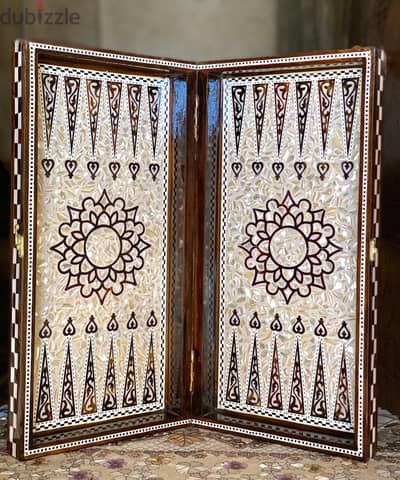 طاوله صدف طبيعي شغل يدوي صناعه مصرية