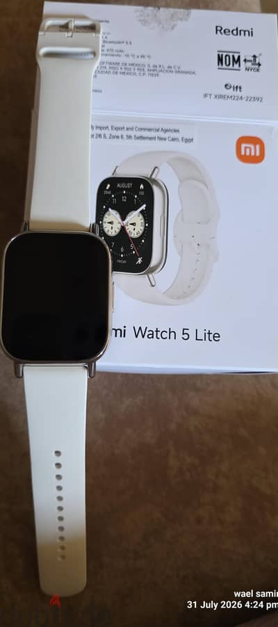 ساعه شاومي watch 5 lite