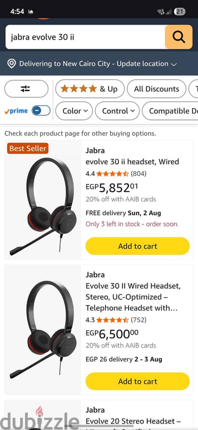 Jabra Evolve 30 II Wired Headset