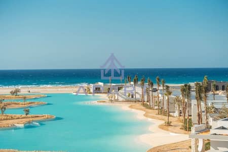 Full Sea View | Ready to Move First Rows Lagoon Villa+ Acs and Private Pool ! At The med People & Places ras elhikma / sidi heneish / north coast