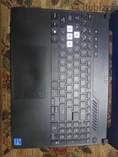 لابتوب Asus Tuf Dash F15 بكارت RTX 3060 و معالج I7 جيل 12 وتيرا m. 2