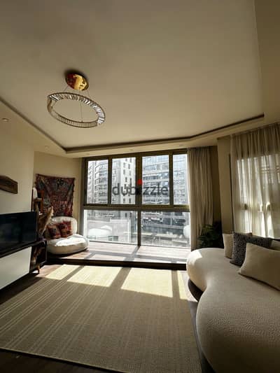 Furnished Studio for Rent in One Katameya 65m Full Frontage