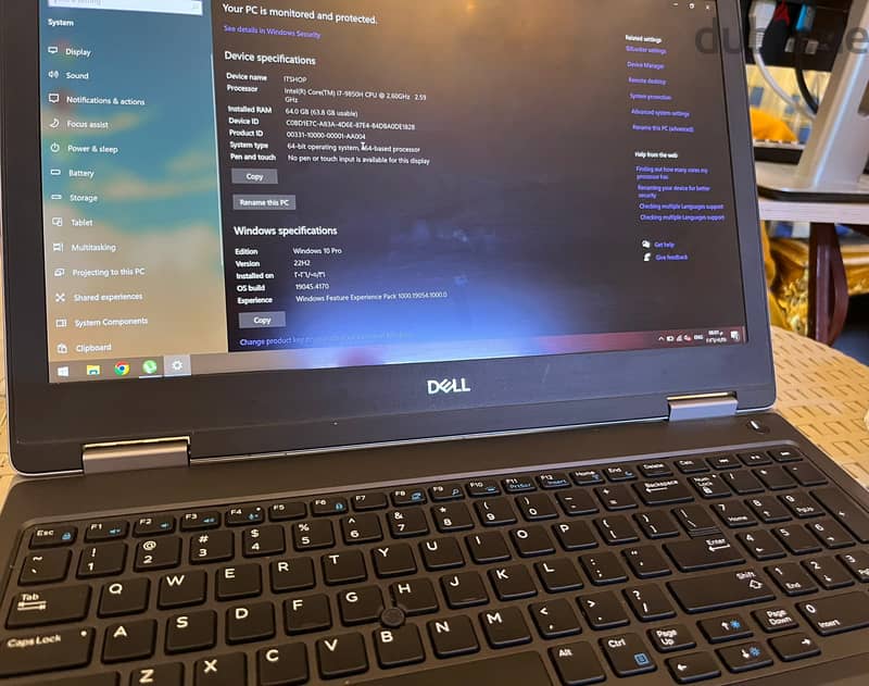 Dell Precision 7540 Workstaion 1