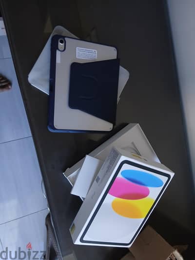 Ipad a16 (zero zero) استعمال يومين فقط تجربة معاه اسكرين ممتاز وجراب