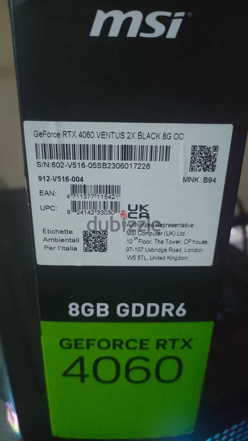 Full PC high end i5 14600K /RTX 4060 8GB OC 12