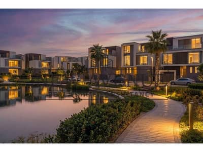 Prime Townhouse For Sale in Patio Jade New Cairo New Capital City By La Vista Developments Flexible Payment Plan
