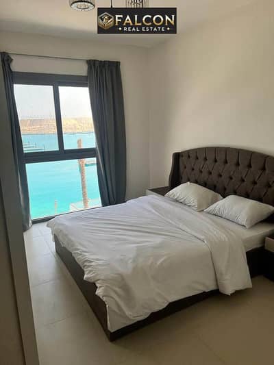 Chalet for sale directly on the lagoon and one minute from the sea high-end finished in installments in Ogami Ras El Hekma North Coast