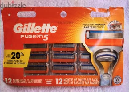 Gillette Fusion 5 Made in USA