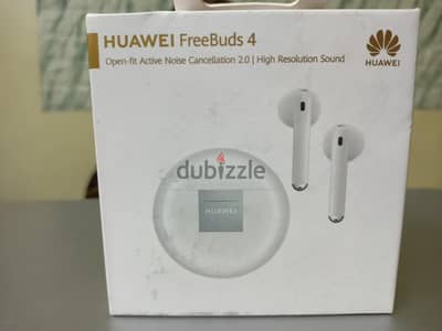سماعة HUAWEI FreeBuds 4 مستعملة بحالة الزيرو