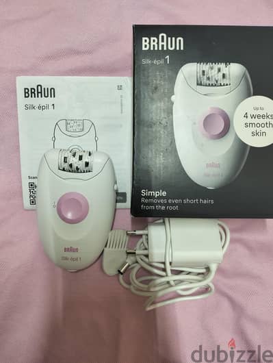 ماكينة إزالة الشعر براون سيلك ابيل 1 الأصلي Braun Silk-épil