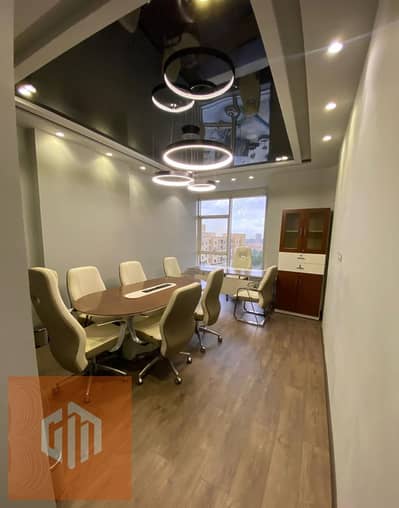 Premium office for rent, ready for delivery at a prime location on Al 90 South St, New Cairo, Fifth Settlement