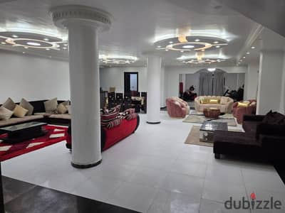 Furnished villa for rent 550 meters the first gate