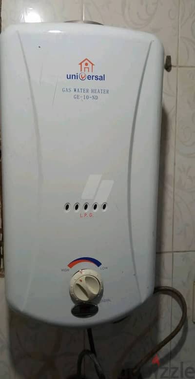 سخان غاز ١٠ لتر ديجيتال