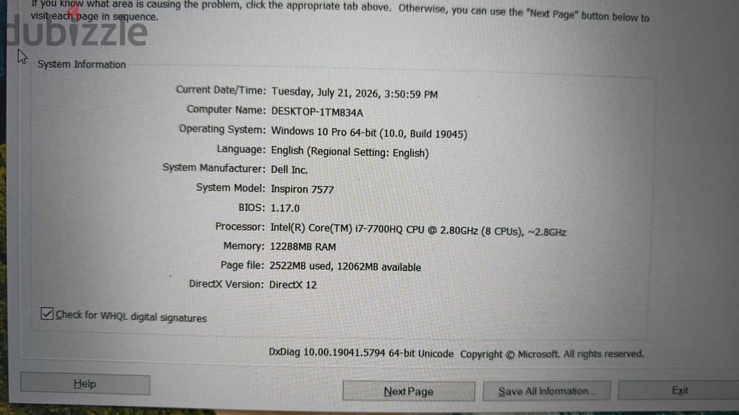 dell inspiron 7577 1