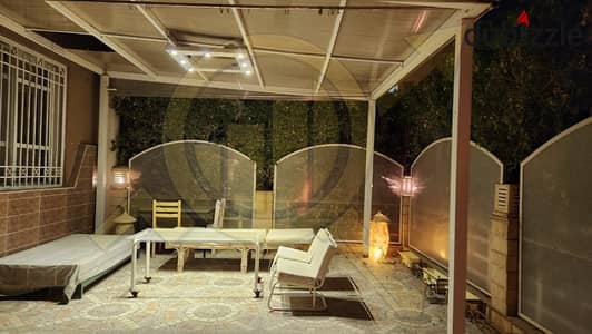 شقة بجاردن للإيجار المفروش في مدينتي B7  | مساحة 90م + 50م جاردن | مكيفة بالكامل