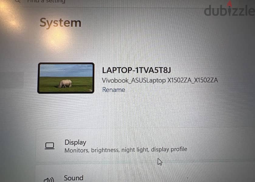 Laptop very good condition with box 6