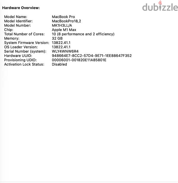 MacBook Pro 16inch m1 max 5