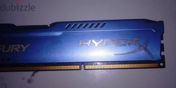 HyperX Fury BLUE 1x8GB DDR3 - CL10