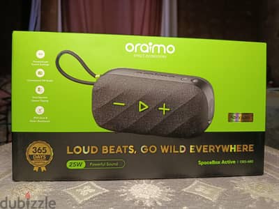 oraimo SpaceBox Active 25W Portable Wireless Speaker