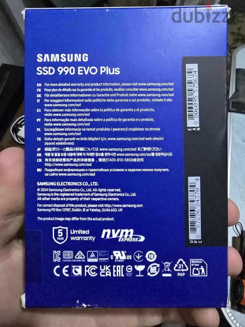 Samsung 990 evo plus 1