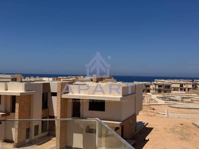 Full Sea View | Ready to Move First Rows Corner Twin Prime Location! At Silver Sands Ora Naguib Sawiris sidi heneish / Ras elhikma / north coast