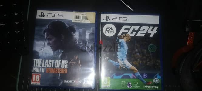 THE LAST OF US PART 2 REMASTAERD + FC 24