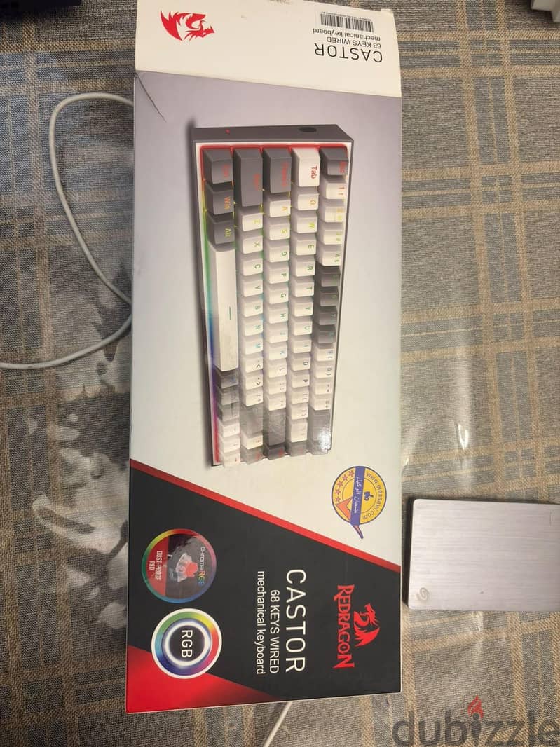 Redragon Castor K631 Red Switch 2