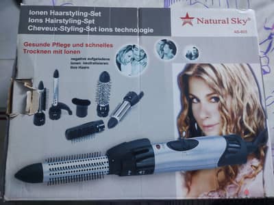 جهاز تصفيف شعر Natural Sky AS-803 متعدد الاستخدامات 6 في