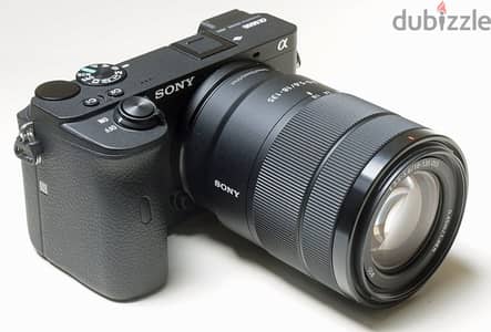 Sony a6600 with lens 18 135