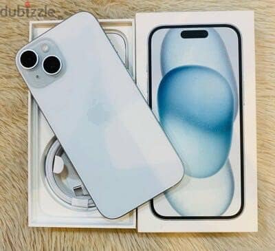 iPhone 15 128 100% ايفون 15