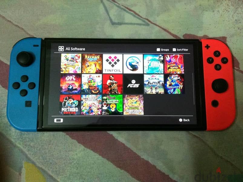 Nintendo Switch OLED معدل 4