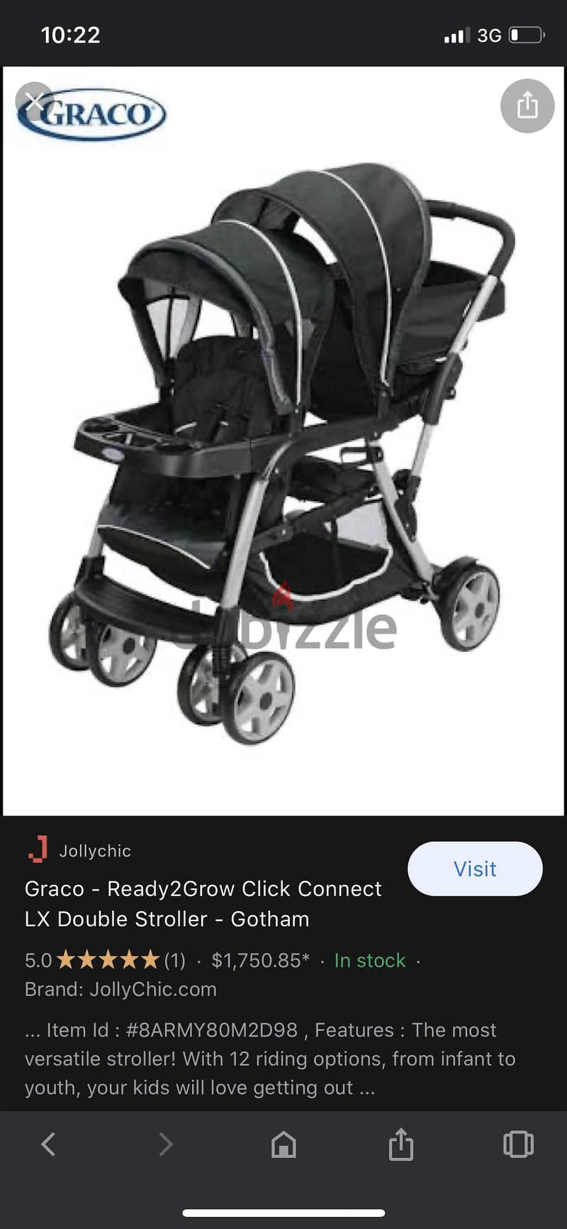 Twin stroller 7