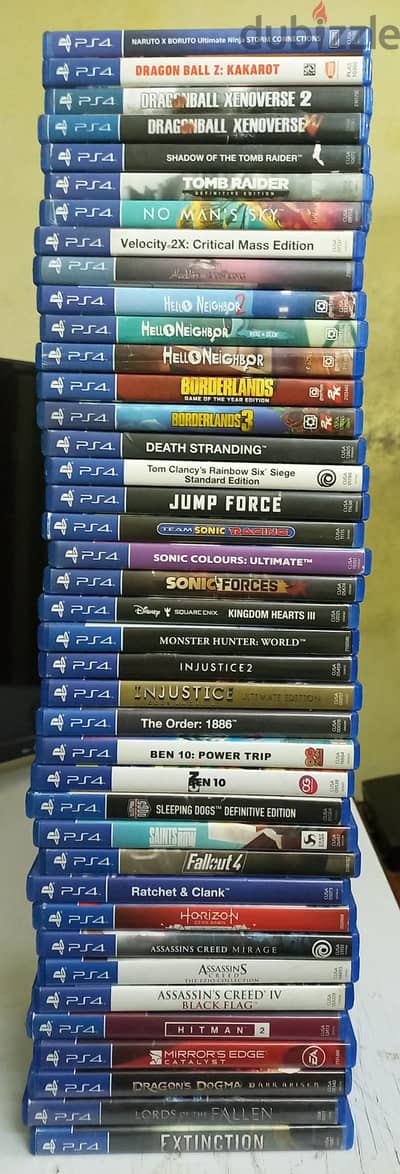 الاعاب اسطوانات PlayStation 4
