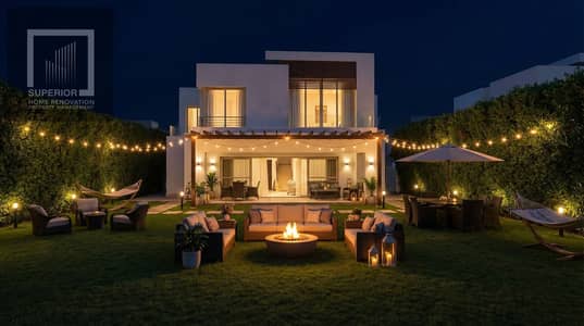 فيلا للبيع في هاسيندا باي | تصميم راقٍ  في أرقى مواقع الساحل الشمالي