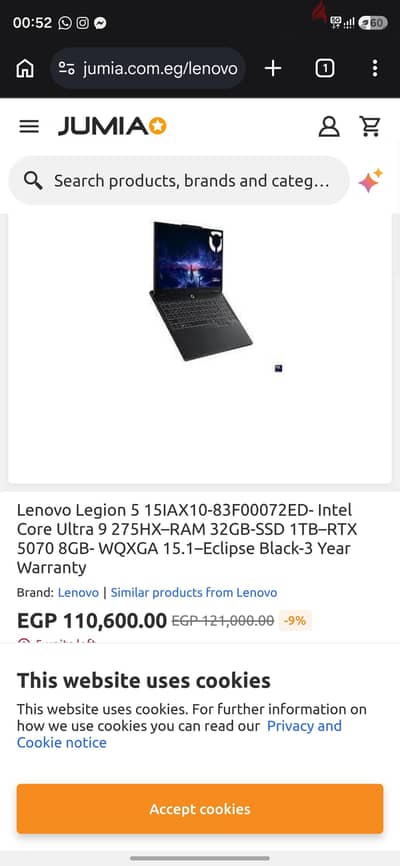 Lenovo legion 5 ultra 9