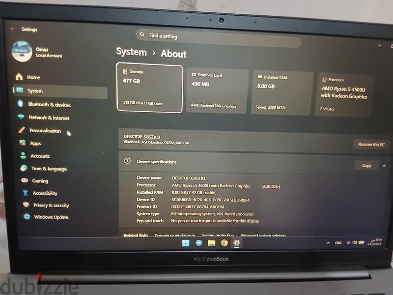 Asus Vivobook s14/15 1